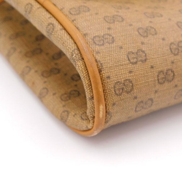 Gucci Vintage Micro GG Supreme Shoulder Bag | Coated Canvas | Authentic | Fair - Picture 5 of 15